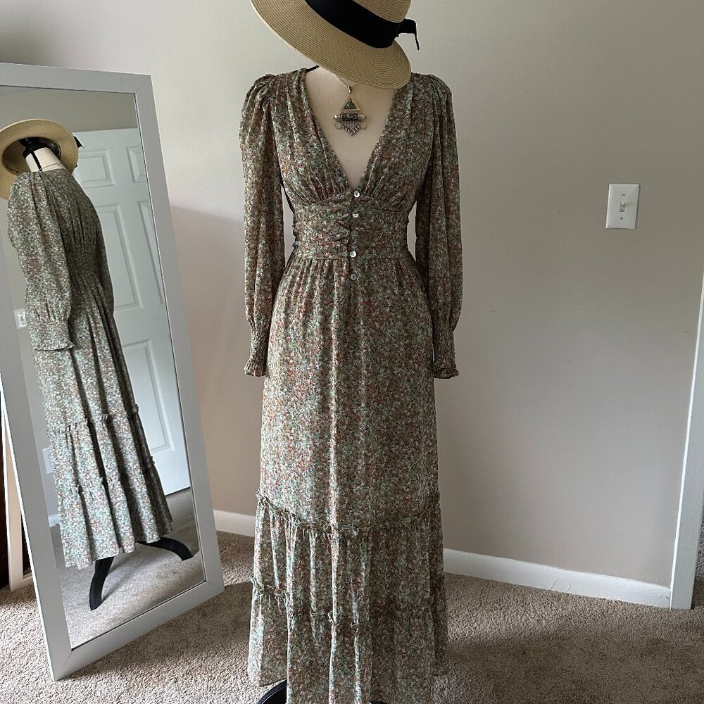 Altar'd State Raelynn floral maxi dress